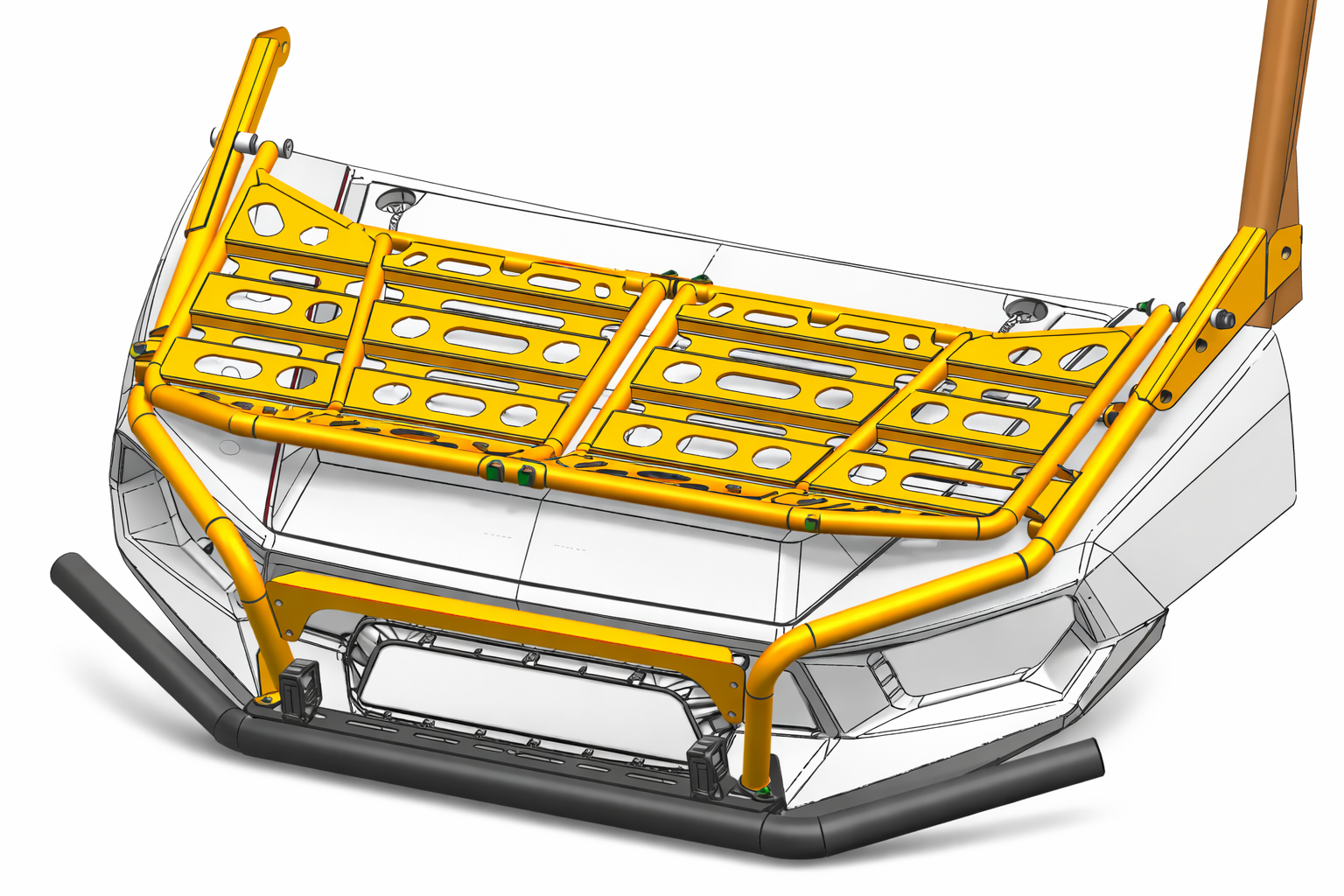 Bagażnik przedni (na masce)