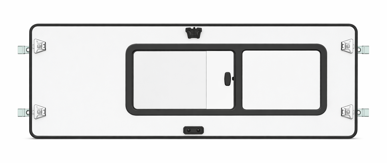 Tylna przesuwna szyba panelowa