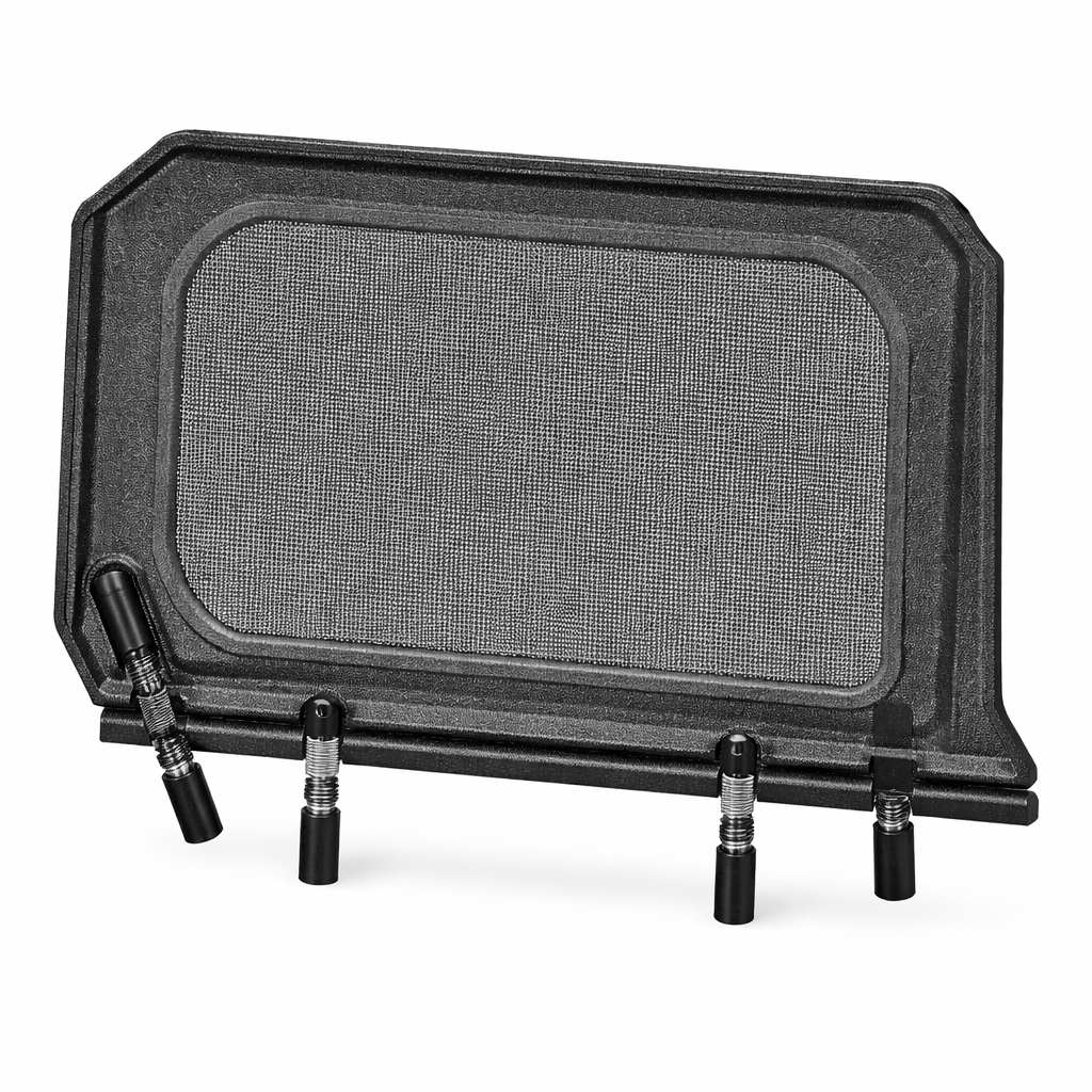 Tylne górne drzwi boczne – okno ZIP płótno na ramie